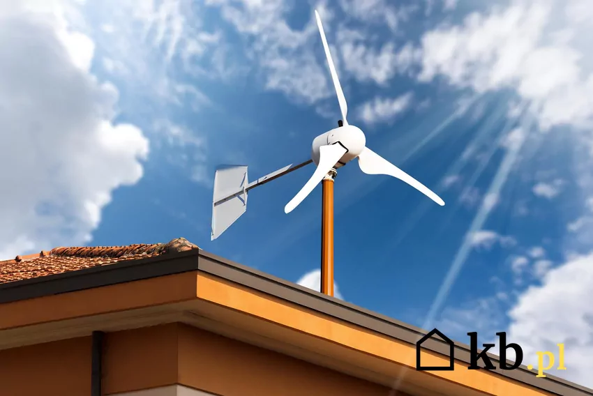 Inicjatywa Moja Elektrownia Wiatrowa skierowana jest do osób fizycznych, będących właścicielami lub współwłaścicielami domów jednorodzinnych Turbina wiatrowa na dachu domu