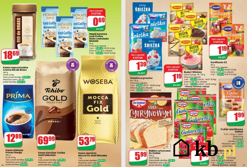 Kultowe kawy do 15 lipca w obniżonej cenie Dino - gazetka