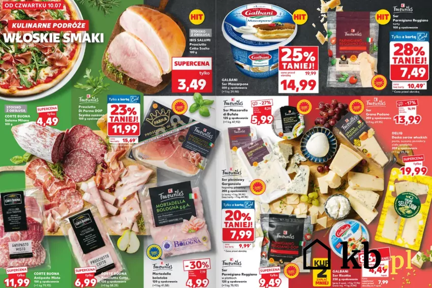 Włoskie produkty w świetnej cenie w Kauflandzie Gazetka Kaufland