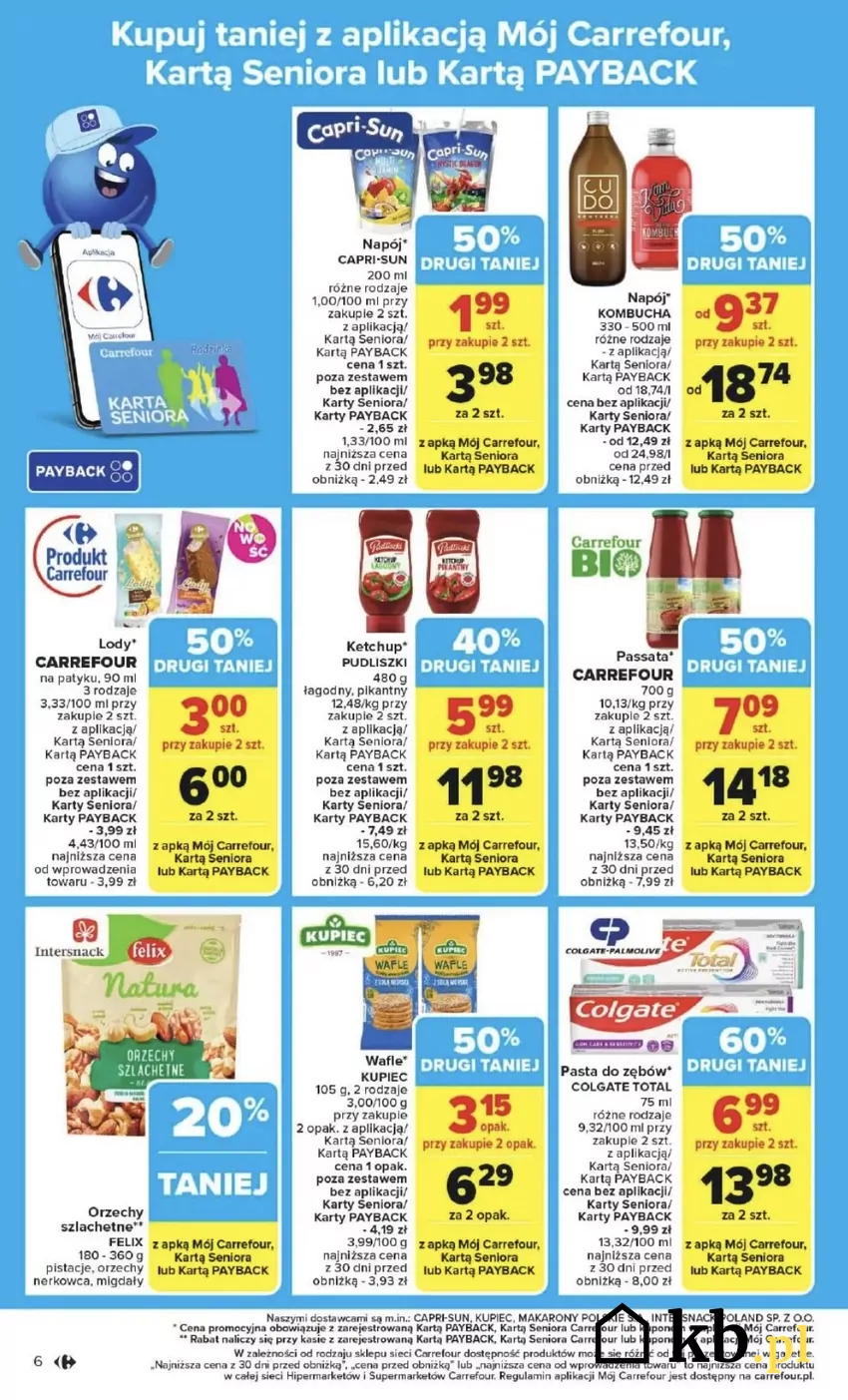 Jedyne 6,99 zł za opakowanie bardzo dobrej pasty do zębów - aż 60% taniej za drugie opakowanie Promocje w Carrefour