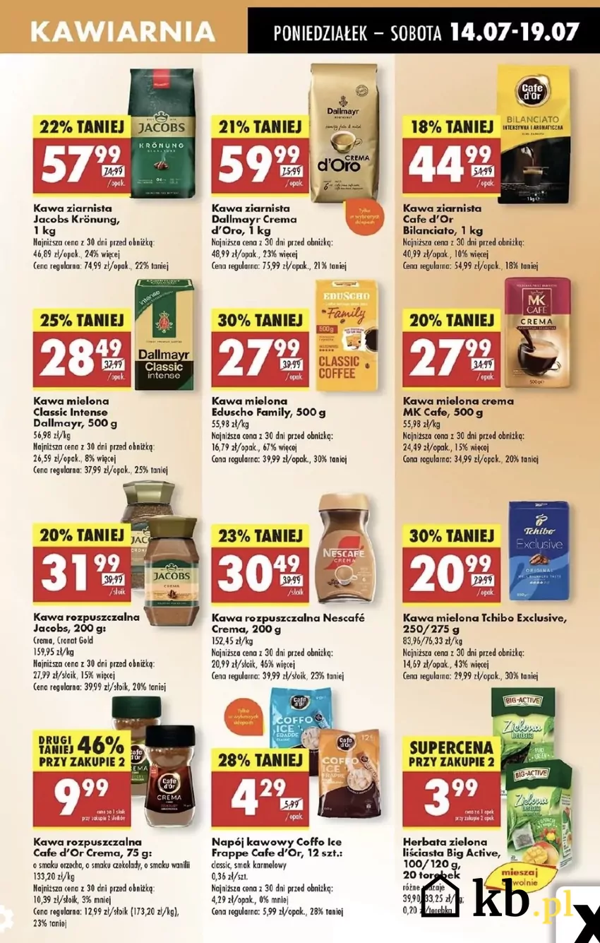 Cena regularna to 34,99 zł - teraz taniej o 7 zł Promocje w Biedronce