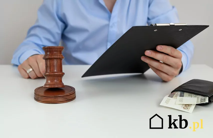 ZUS automatycznie potrąca określoną kwotę i przekazuje ją na konto komornika, pozostawiając emerytowi kwotę wolną od zajęcia Sąd i pieniądze