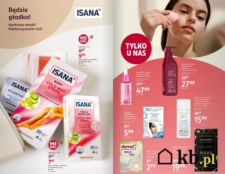 Produkty do depilacji ciała w okazyjnej cenie w Rossmannie Rossmann - gazetka