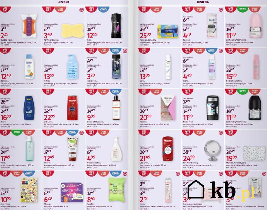 W Rossmannie tańsze produkty do higieny ciała Rossmann - gazetka