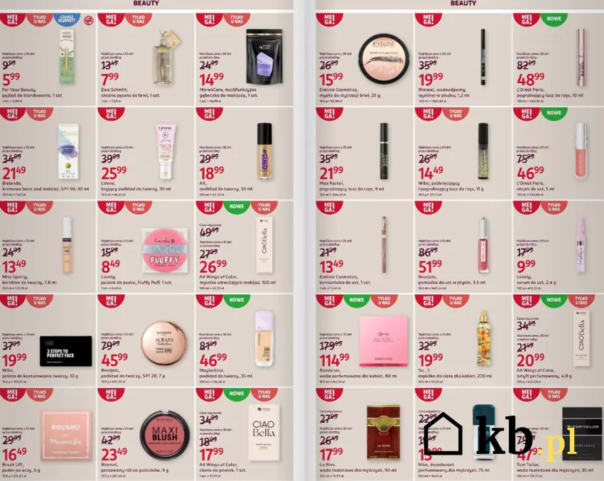 Duże obniżki cen w kategorii "Beauty" Rossmann - gazetka