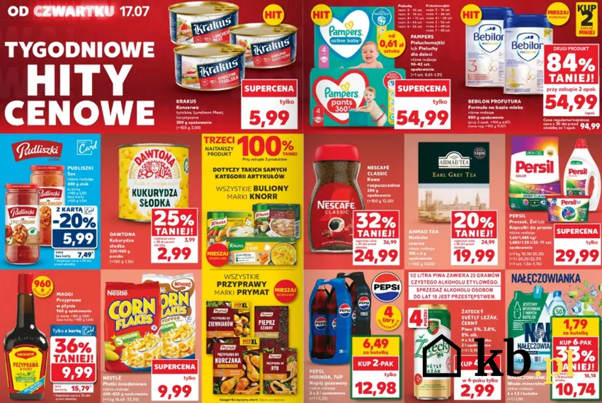 Tygodniowe hity cenowe w Kauflandzie - wybrane produkty nawet 84% taniej Kaufland - gazetka