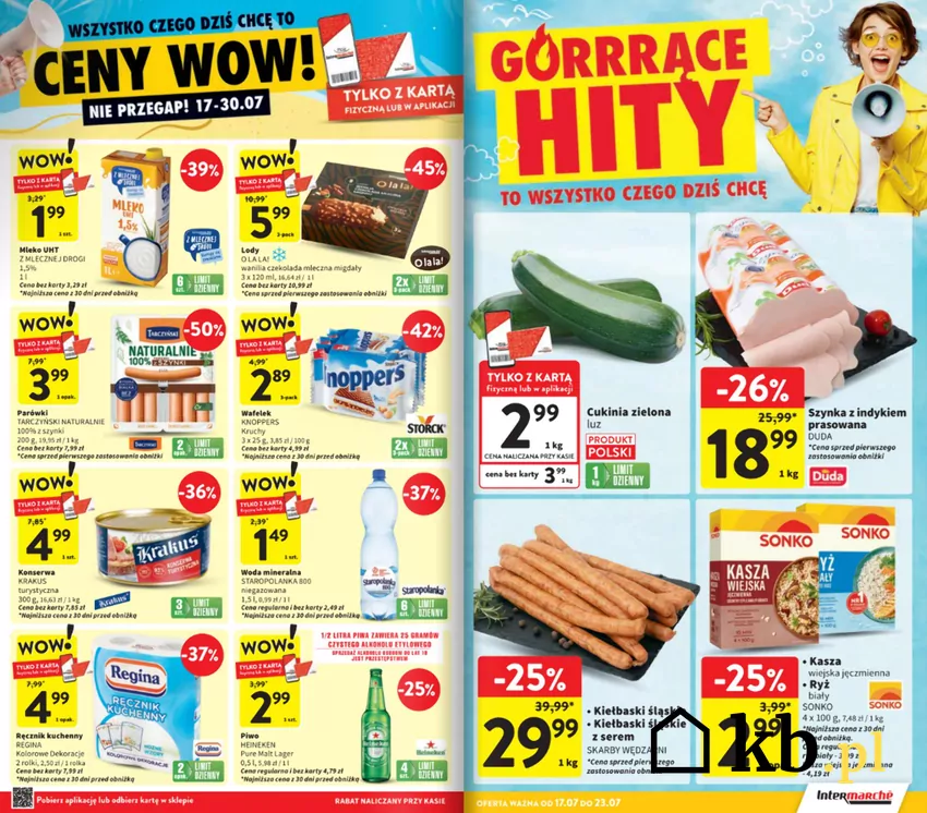 Gorące hity w Intermarche! Intermarche - gazetka