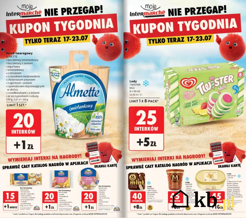 Wymieniaj Interki na nagrody! Intermarche - gazetka