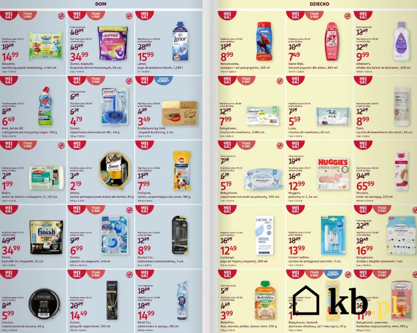 Duże promocje w Rossmannie w kategorii "Dom" i "Dziecko" Rossmann - gazetka