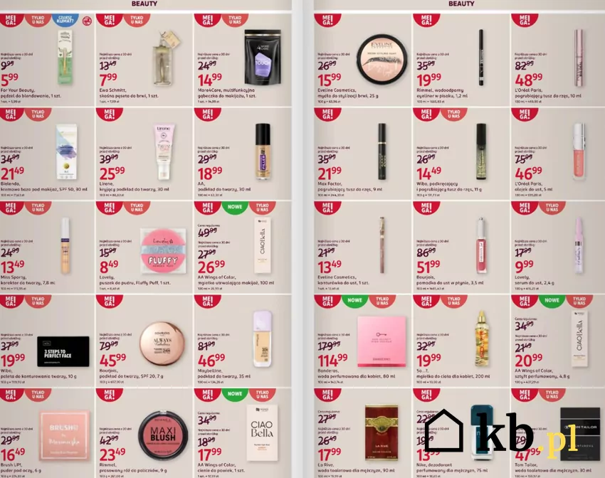Duże obniżki cen w kategorii "Beauty" w Rossmannie Rossmann - gazetka