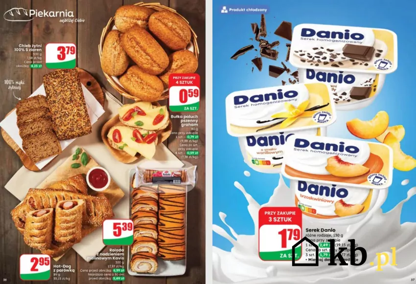 Produkty z piekarni Dino w niskich cenach Dino - gazetka