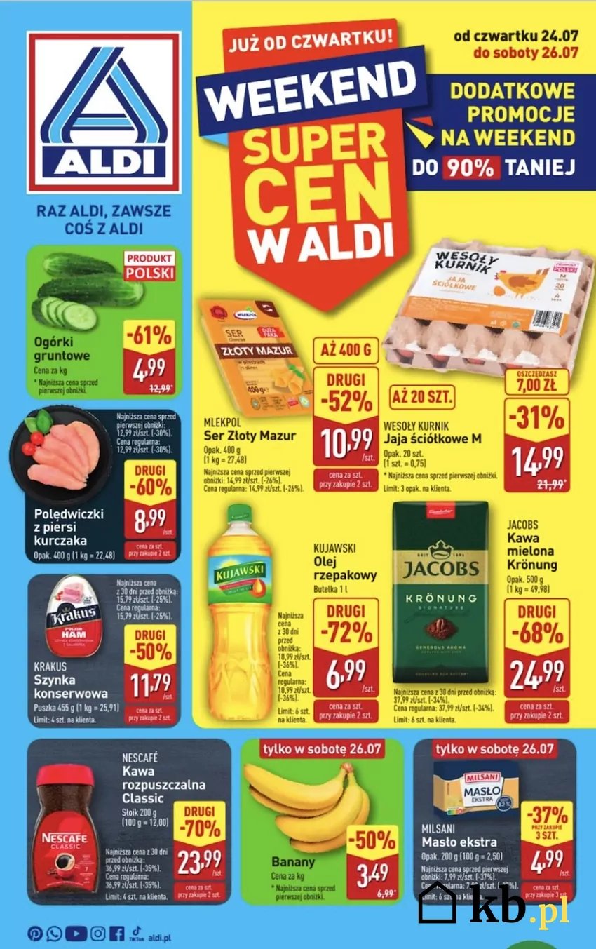To prawdziwa okazja! 13 zł mniej za kawę rozpuszczalną Promocje w ALDI