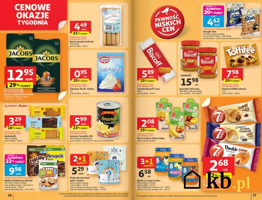 Kultowe produkty w Auchan - duże obniżki cen Auchan - gazetka