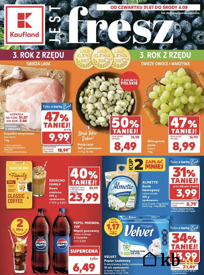 Taki rabat oznacza 16 zł mniej za każde opakowanie Promocja w Kauflandzie