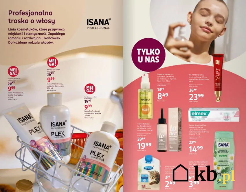 Kultowe kosmetyki Isana - teraz duże rabaty! Rossmann - gazetka