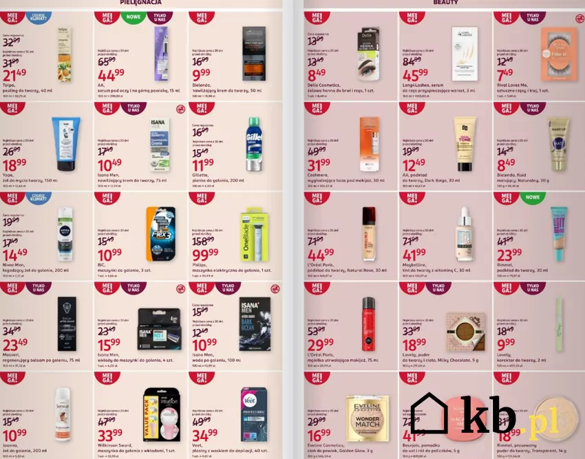 Dużo ciekawych produktów z kategorii "Beauty" i "Pielęgnacja"! Rossmann - gazetka
