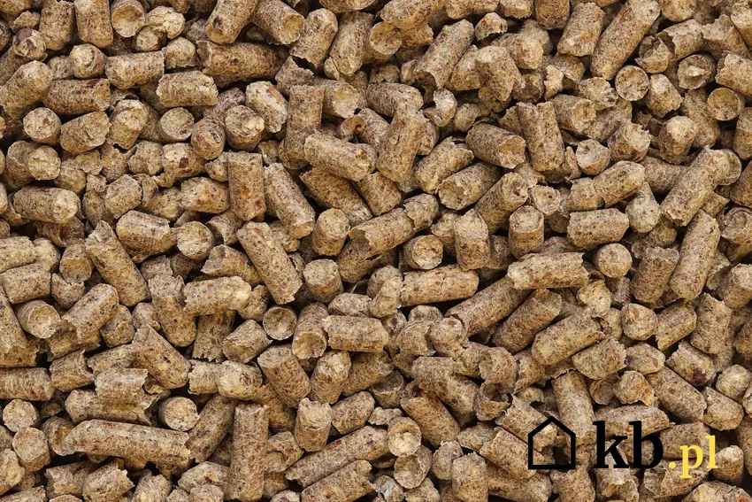 Zawartość kory powoduje zwiększenie zawartości popiołu w pellecie
