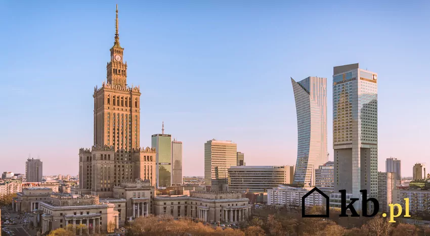 Panorama Warszawy z Pałacem Kultury i Nauki Panorama Warszawy z Pałacem Kultury i Nauki