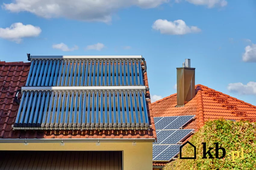 Kolektor próżniowy wykazuje efekt termosu