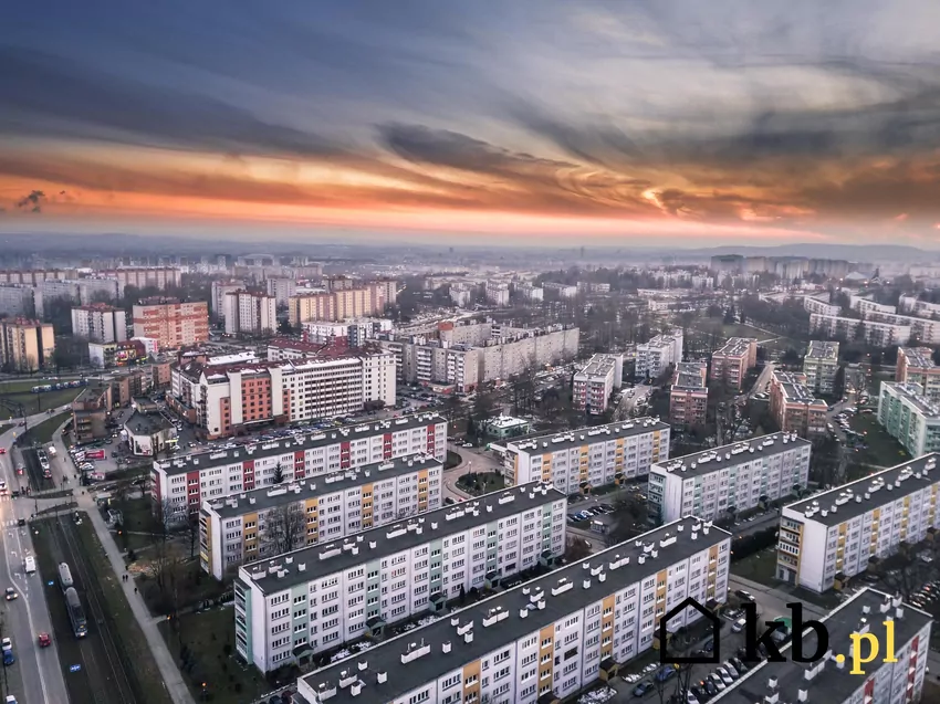 Mistrzejowice z lotu ptaka