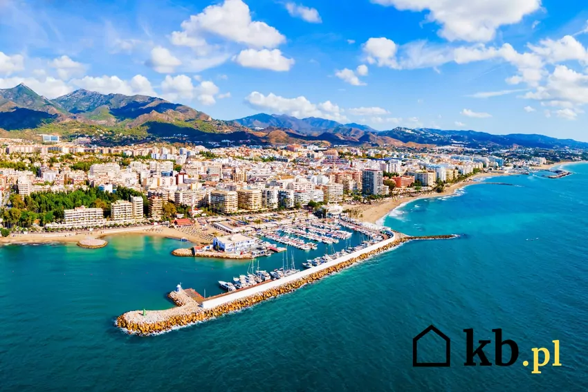 Marbella z lotu ptaka