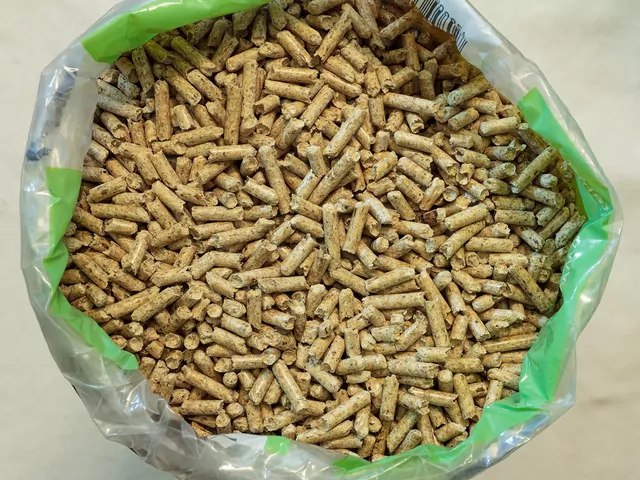 Ogrzewanie pelletem w bloku