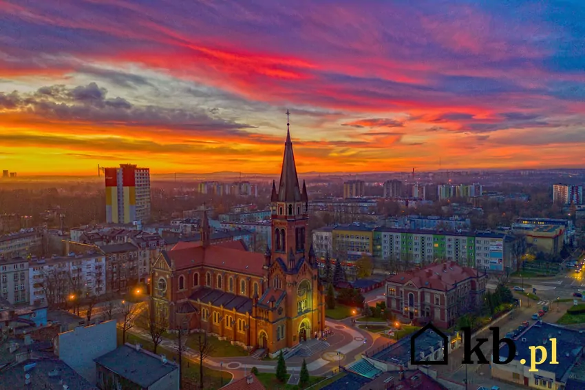 Sosnowiec z roku na rok traci coraz więcej mieszkańców panorama Sosnowca