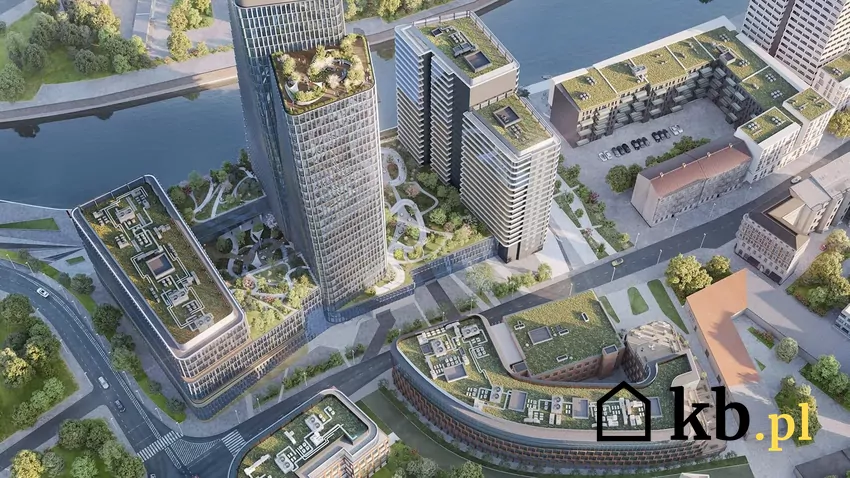 Quorum Tower będzie drugim najwyższym budynkiem we Wrocławiu Kompleks Quorum, wizualizacja