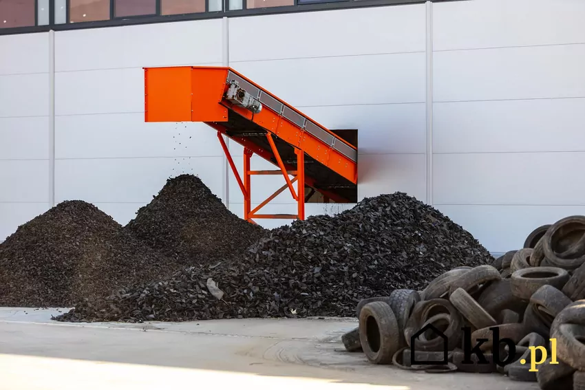 Smapol to dodatek włóknisty do mieszanek mineralno-asfaltowych w formie granulatu, który produkowany jest z przetworzonych kordów tekstylnych odzyskiwanych w procesie recyklingu zużytych opon samochodowych Zakład recyklingu opon