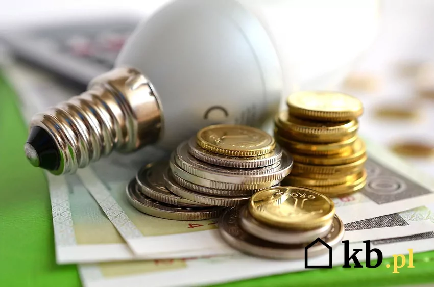 Kalkulator, żarówka i polskie pieniądze