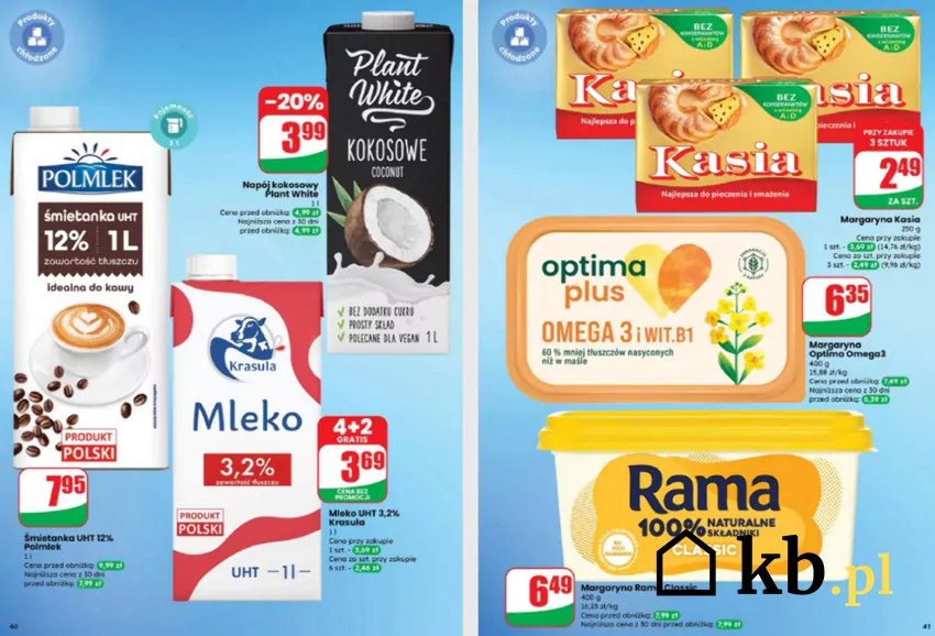 W promocji m.in. masło i mleko Dino - gazetka