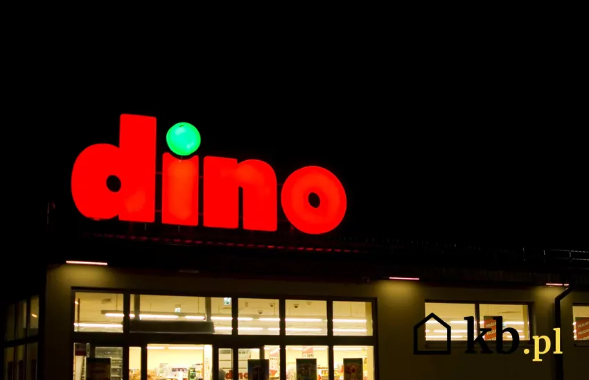 W dniach 3-9 września promocje różnych artykułów spożywczych w Dino Dino - neon