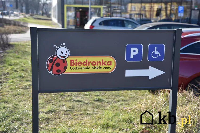Parking Biedronka