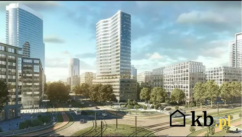 Z pierwotnych planów pozostały wizualizacje. Być może przydadzą się jako inspiracja do nowego projektu wizualizacja Nowego Miasta w Krakowie