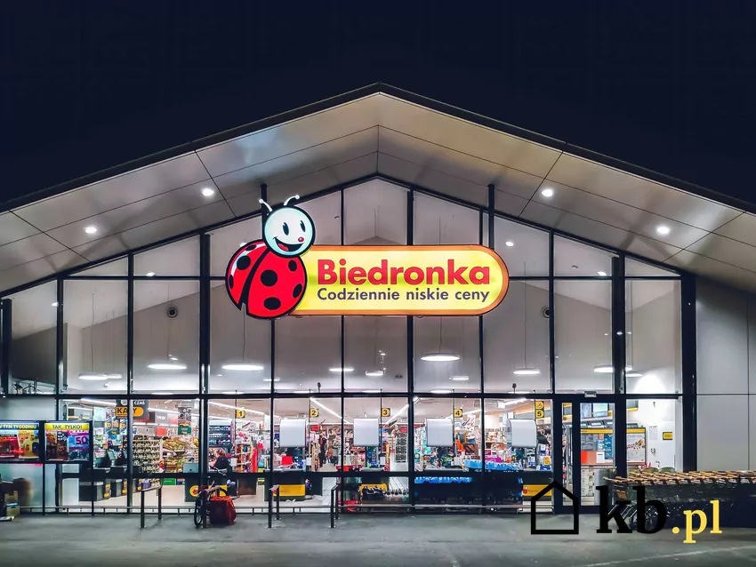 Budynek sklepu Biedronka