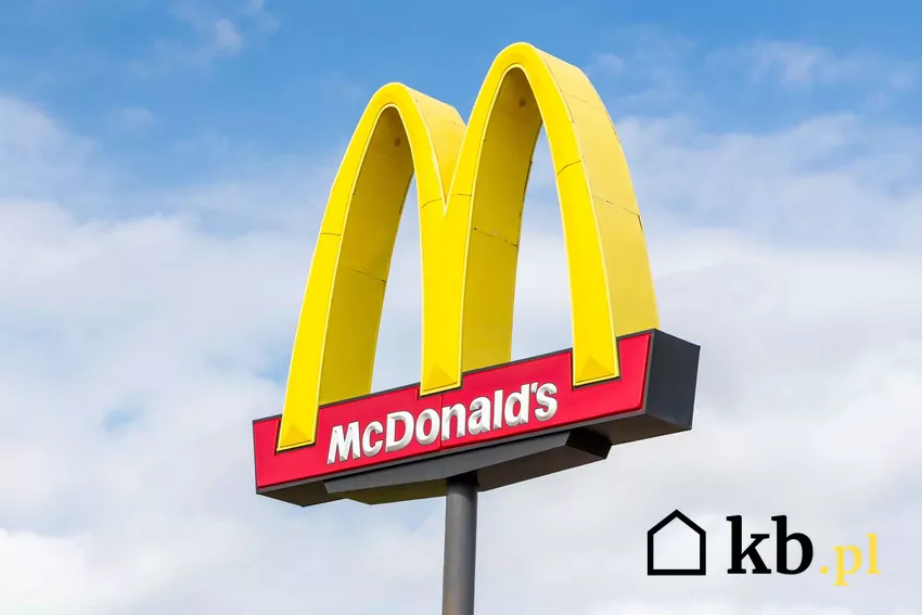 Logo sieci McDonalds