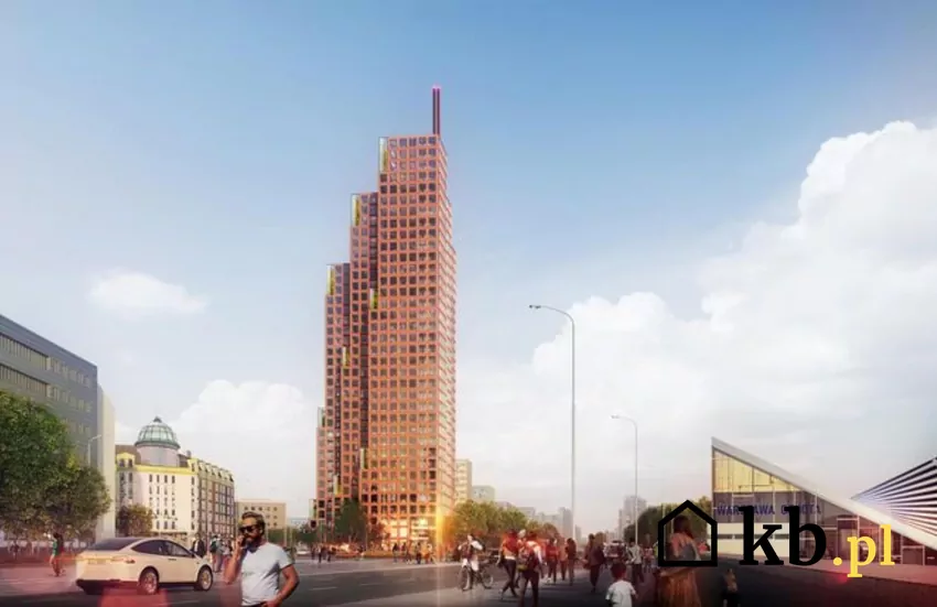 Wizualizacja Sobieski Tower