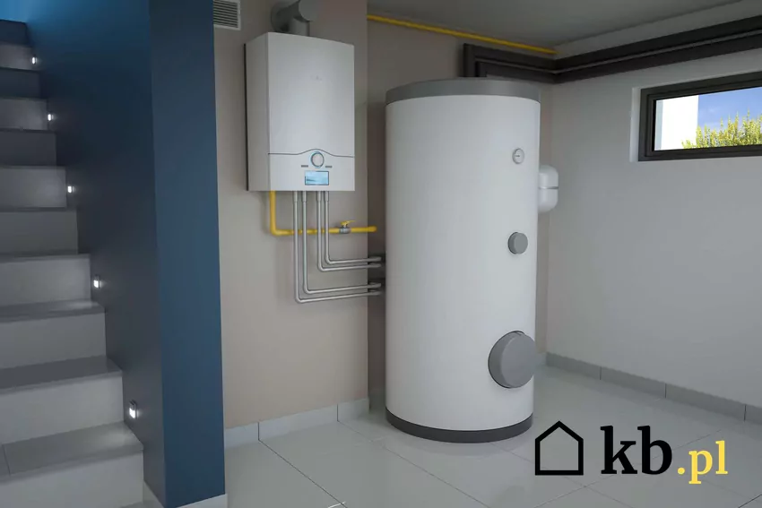 Kotły gazowe wymagają zasilania prądem, w przeciwnym razie przestaną działać Kocioł gazowy w pomieszczeniu gospodarczym