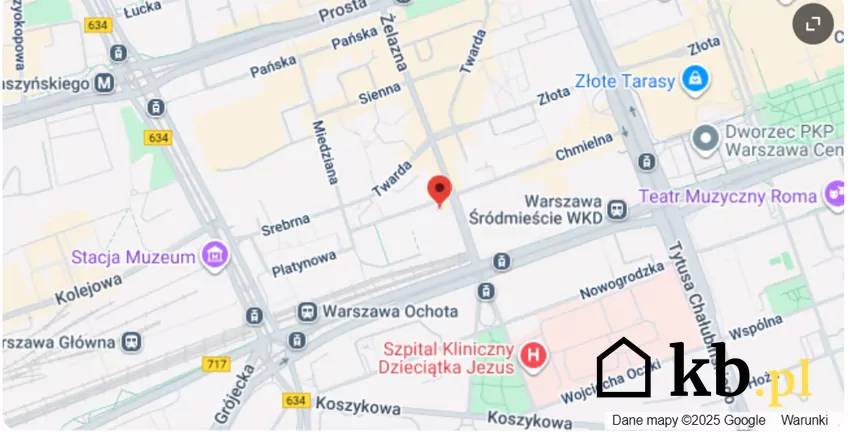 Okolice Nowogrodzkiej i Emilii Plater