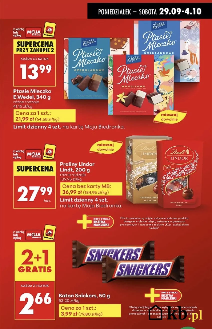 Promocje w Biedronce