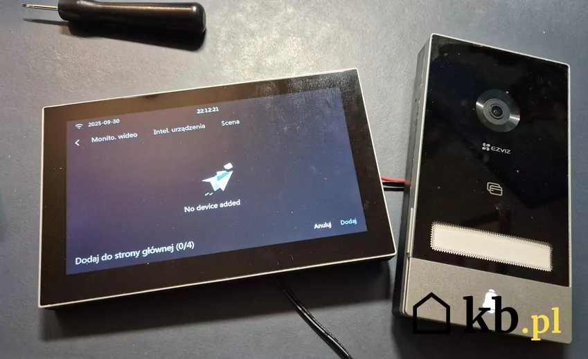 Podłączenie wideodomofonu jest banalnie proste Podłączenie wideodomofonu jest banalnie proste