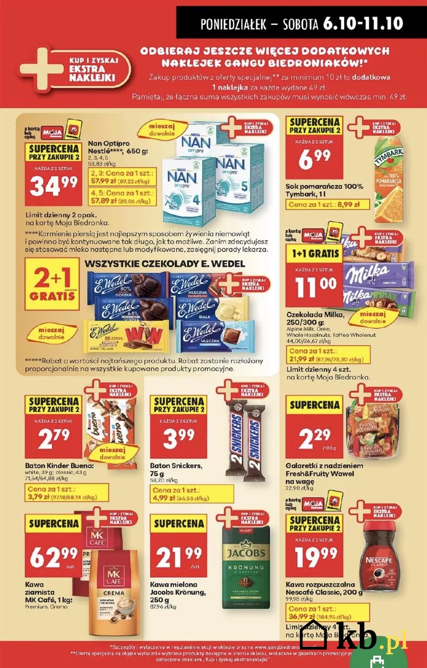 Promocje w Biedronce