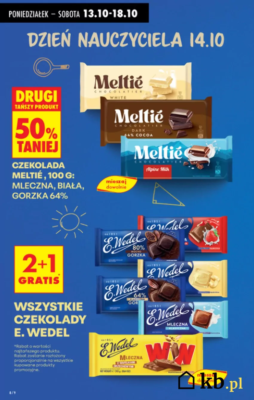 Duże obniżki cen kultowych słodyczy Biedronka - gazetka