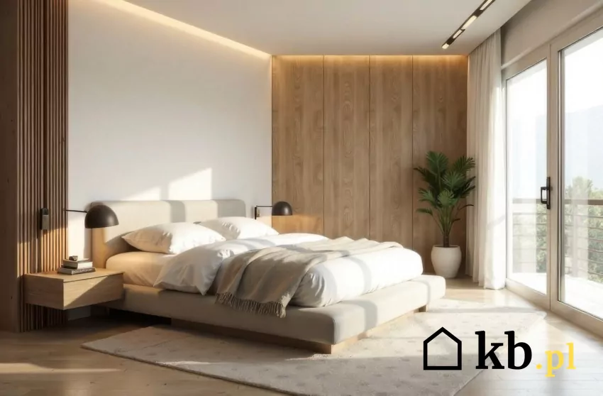 Sypialnia w stylu hotelowym