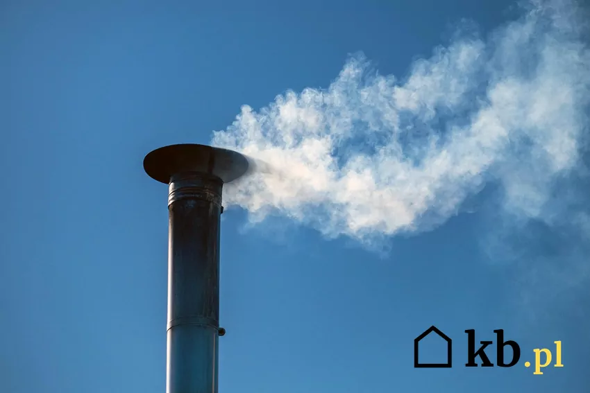 Biały dym jest oznaką czystego spalania pelletu Niedobór powietrza powoduje powstawanie gęstego, czarnego dymu - biały dym oznacza dobre spalanie