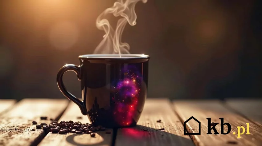 Przegląd gazetki ALDI z dn. 27-31.10 Zaparzona filżanka kawy, obok ziarna kawy