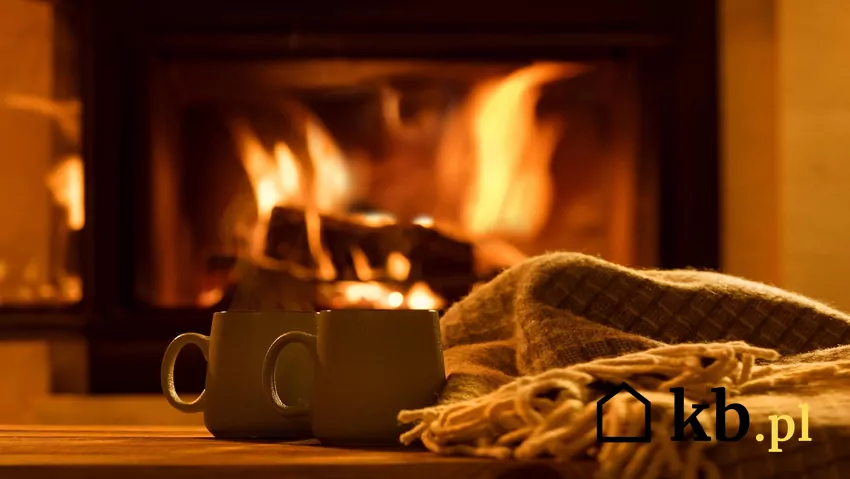 Ogień w kominku