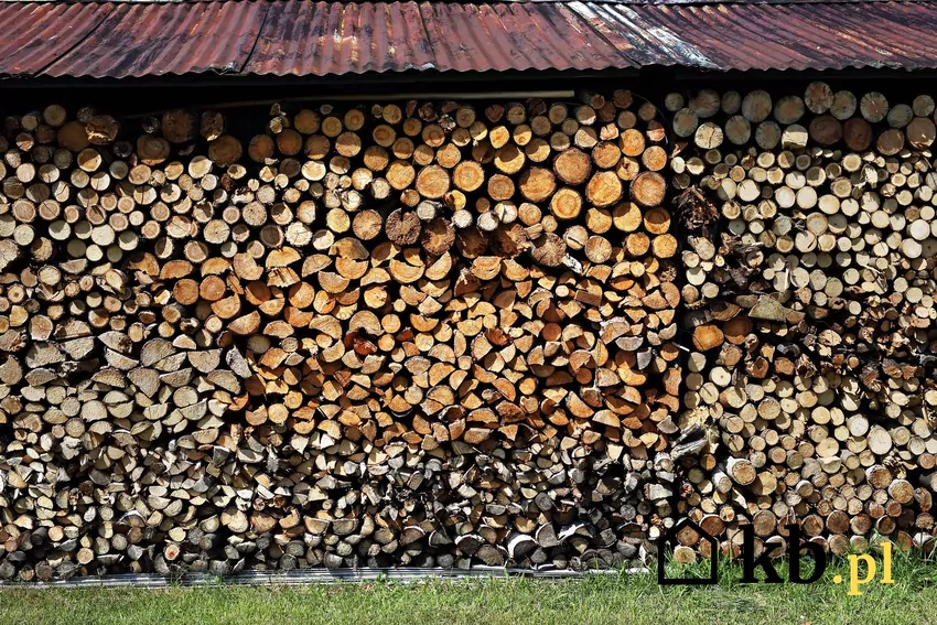 Sezonowanie i przechowywanie drewna opałowego