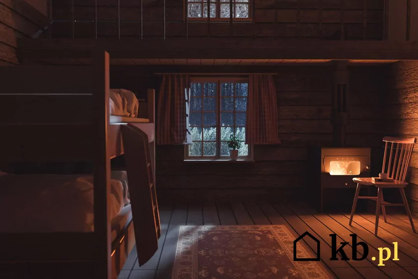 Piec hybrydowy może być zasilany drewnem, pełniąc jednocześnie rolę kominka Nic nie zastąpi fascynującego widoku płonącego w kominku drewna