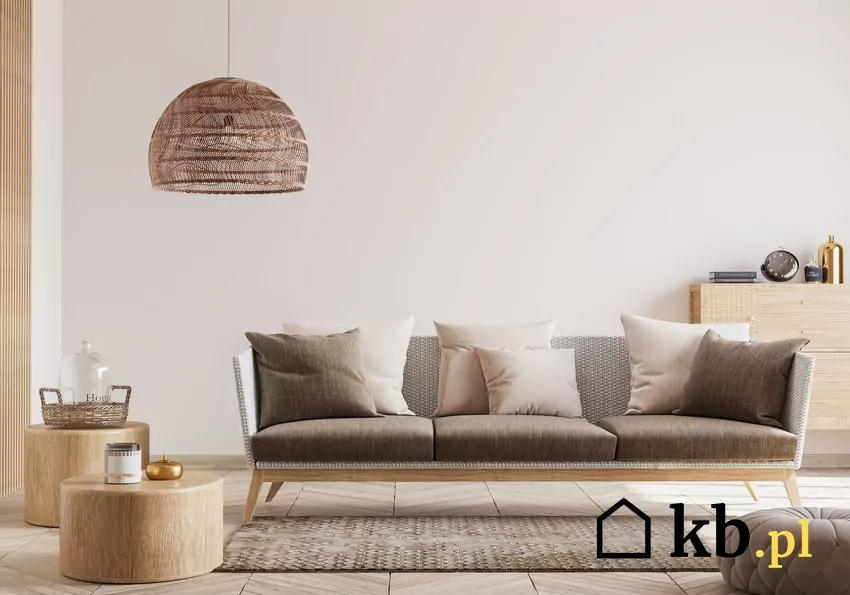 Zastąp biel ciepłymi kolorami ziemi i dodaj tekstury – wnętrze zyska głębię i przytulność Styl skandynawski